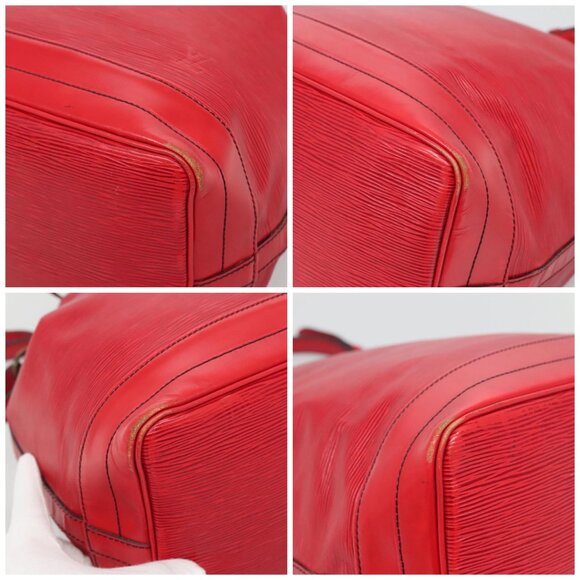LOUIS VUITTON Epi Noe Shoulder Bag Red M44007 LV Auth ar13738 - Picture 15 of 15